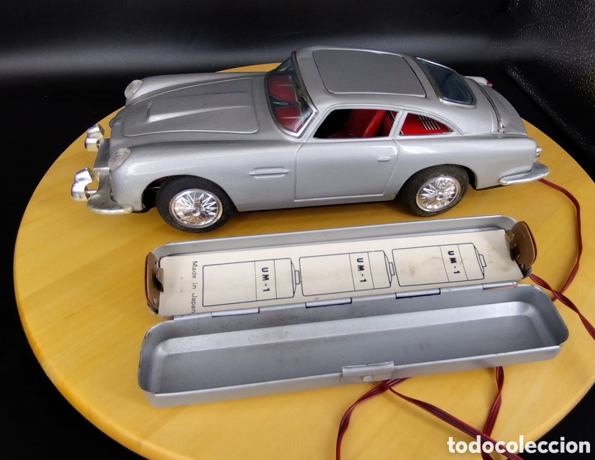 Juguetes antiguos de hojalata: M101 ASTON MARTIN JAMES BOND - Foto 6