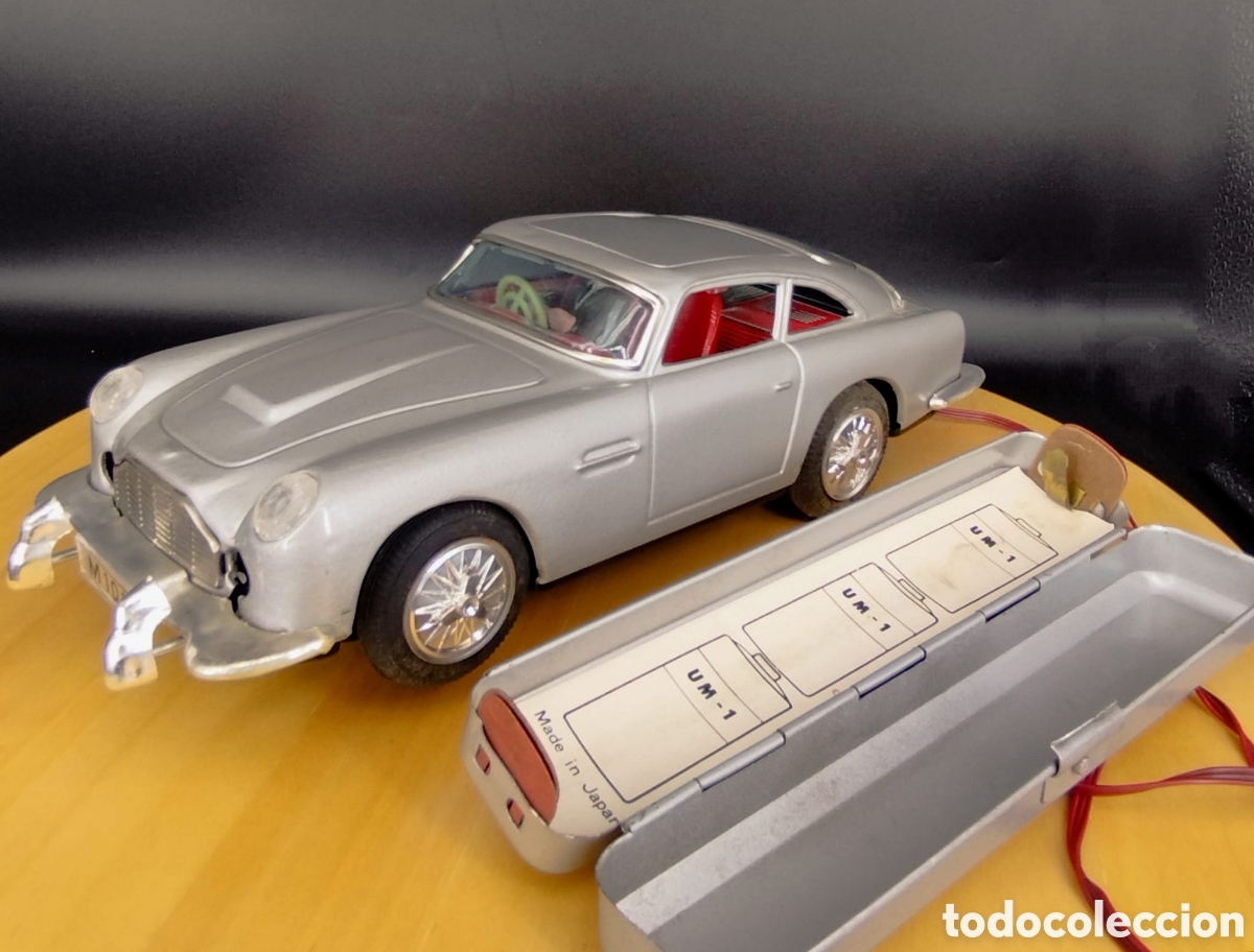 Juguetes antiguos de hojalata: M101 ASTON MARTIN JAMES BOND - Foto 8