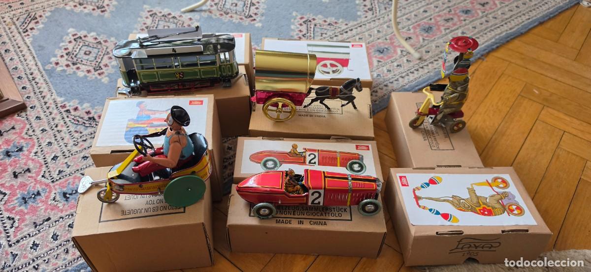 Jouets anciens en fer-blanc: Preciosos juguetes hojalata reproducciones Paya