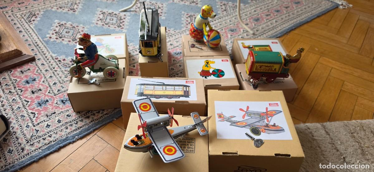 Jouets anciens en fer-blanc: Preciosos juguetes hojalata reproducciones Paya