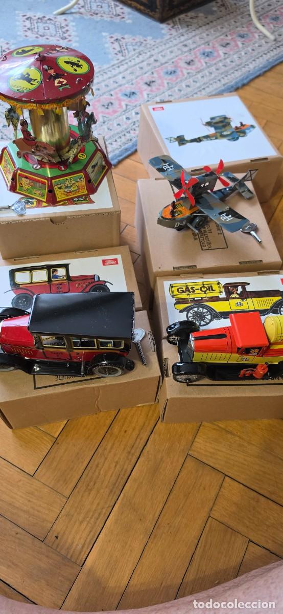 Tin Toys: Preciosa coleccion juguetes hojalata replica Paya