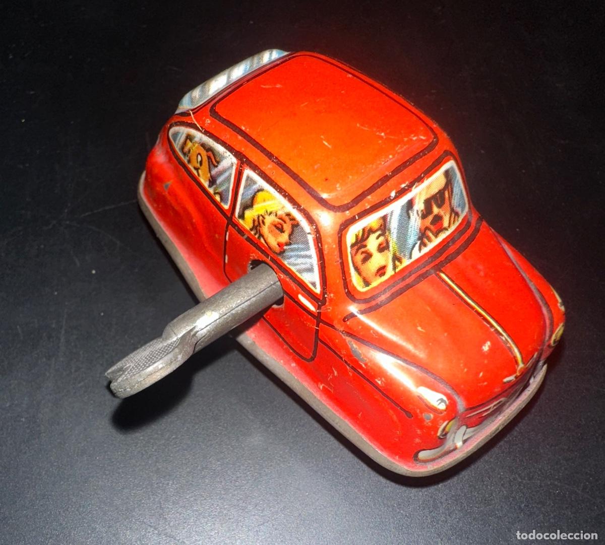Juguetes antiguos de hojalata: SEAT 600 PAYVASA - a&ntilde;os 60- miniatura de colecci&oacute;n muy dif&iacute;cil de encontrar