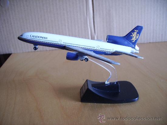 Modelos a escala: AVION LOCKHEED L-1011 TRISTAR -- CALEDONIAN - 1/460 - Foto 1