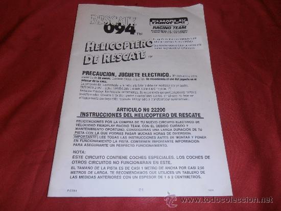 Modelos a escala: 094 HELICOPTERO DE RESCATE, 1993 - Foto 3
