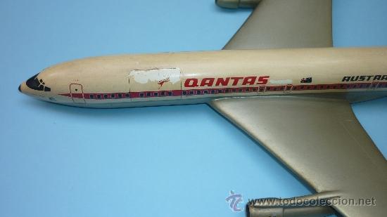 Qantas Maqueta Boeing 707 Con Peana Para Agenc Sold At Auction 3798