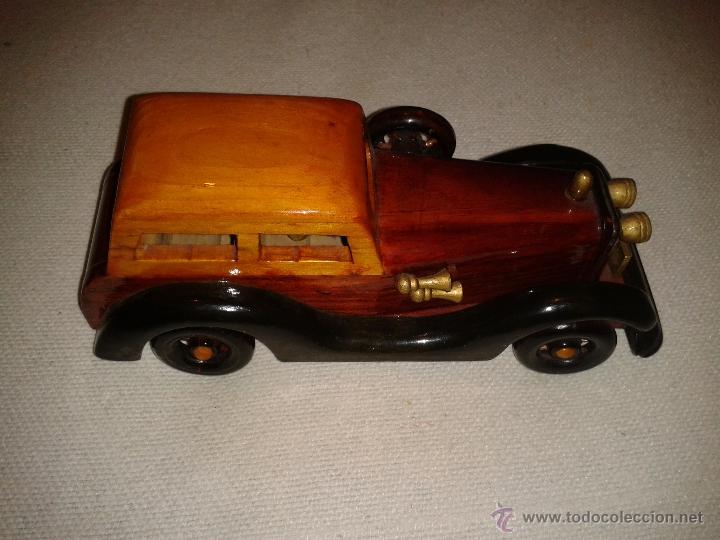 Modelos a escala: COCHE DE MADERA. - Foto 1