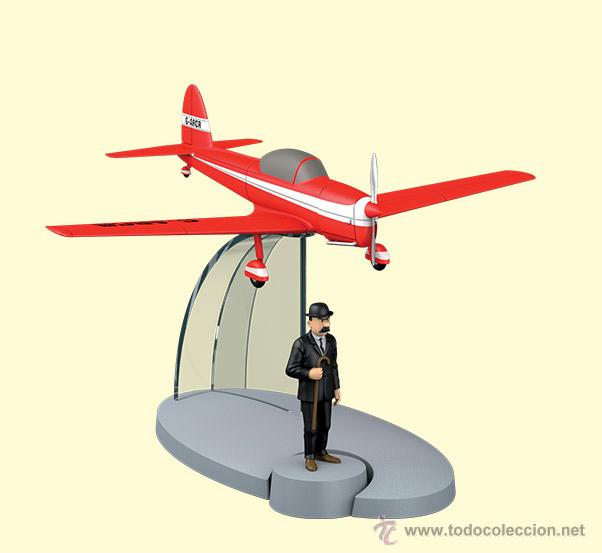 Mod&egrave;les r&eacute;duits: TINTIN AVION - 08 - AVI&Oacute;N ROJO - LA ISLA NEGRA - HERNANDEZ