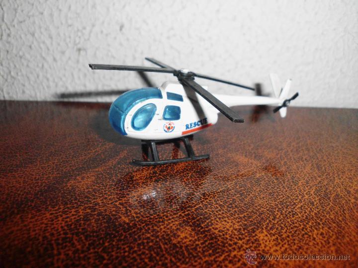 Modelos a escala: helicoptero rescue de hierro y plastico - Foto 1