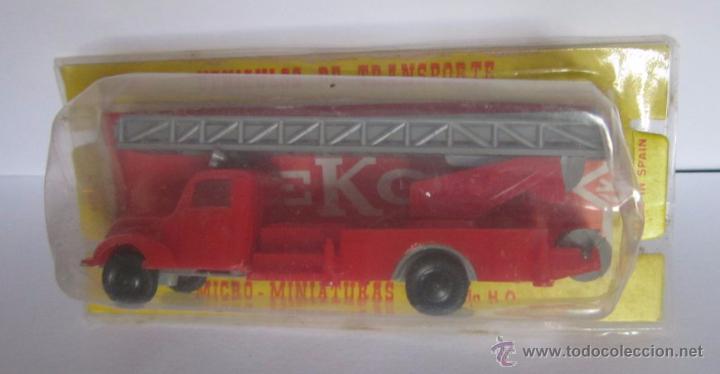 Modelos a escala: EKO CAMION BOMBEROS ESCALA HO REF 2019 EN BLISTER. CC - Foto 1