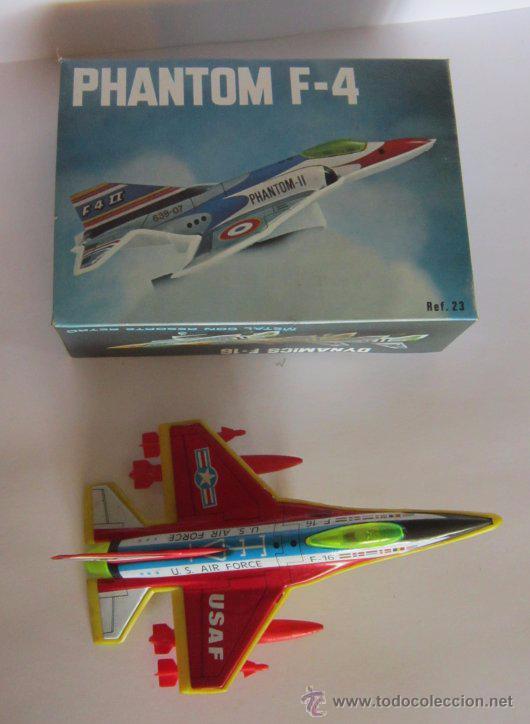 Modelos a escala: AVION DYNAMICS F-16, REF 24, DE RESORTES VALLS, EN CAJA. CC - Foto 1