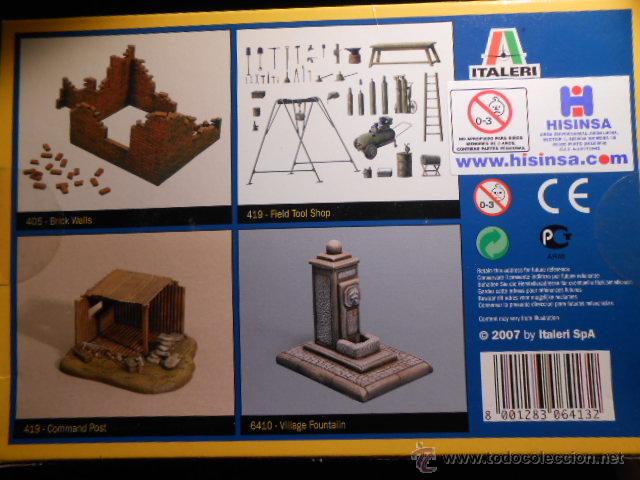 Modelos a escala: HOUSE CORNER ITALERI REF 6413 - Foto 2