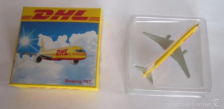 Modelos a escala: AVION BOEING 757 DHL, EN CAJA. CC - Foto 1
