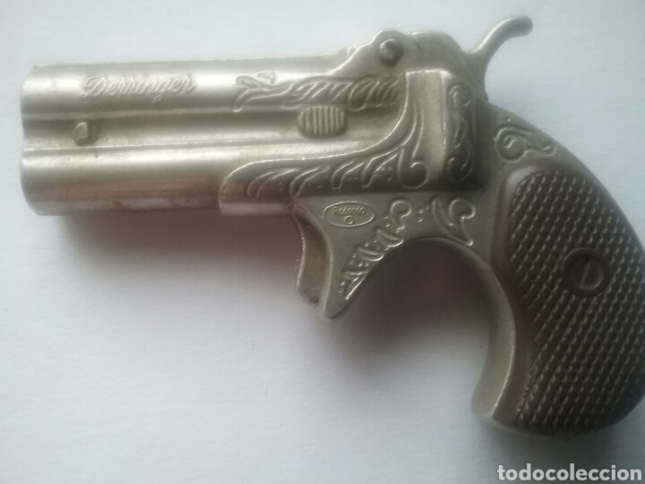 Modelos a escala: Lote de 3 pistolas de juguetes modelos Derringer, Autom&aacute;tica y Colt - Foto 5
