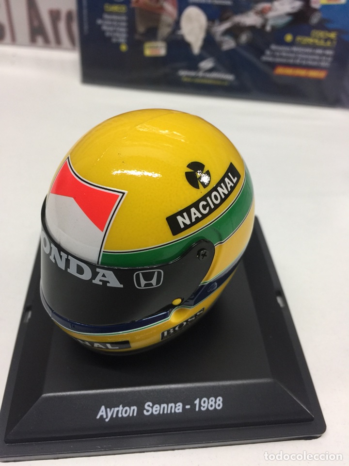 Casco Ayrton Senna Spark Editions Comprar Modelos A Escala En Todocoleccion