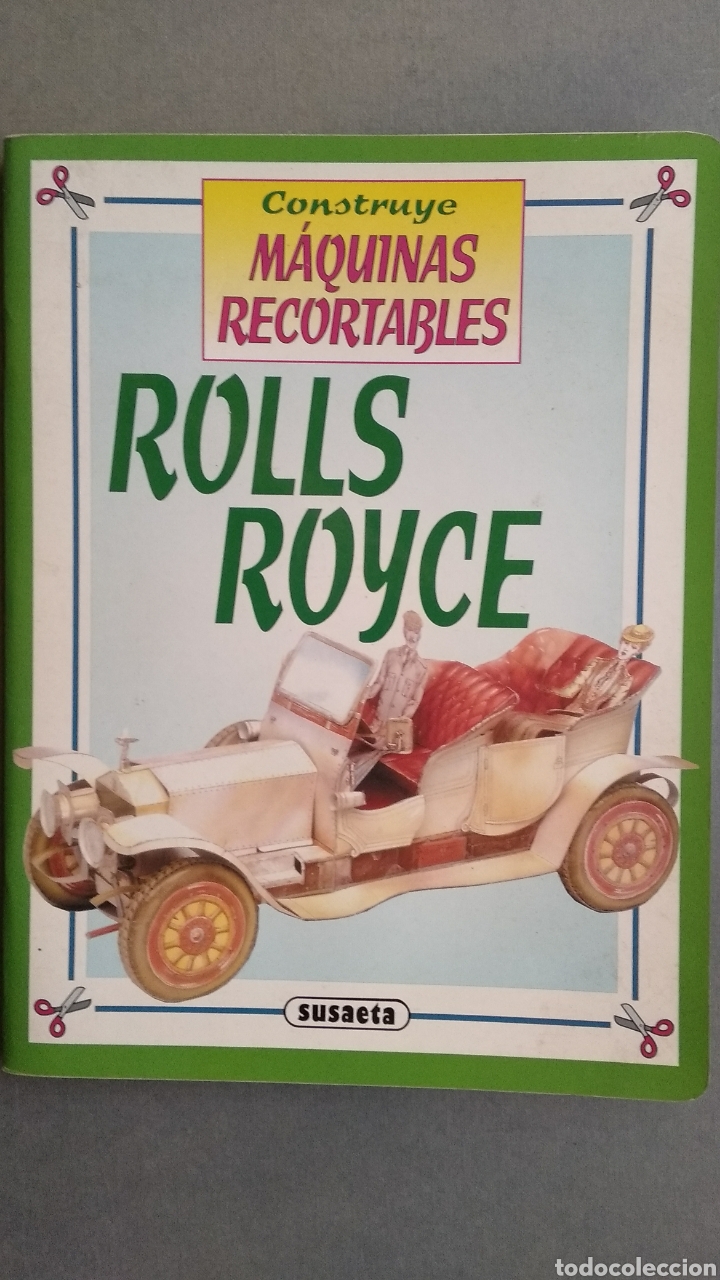 Modelos a escala: COCHE ROLLS ROYCE,- RECORTABLES - Foto 4