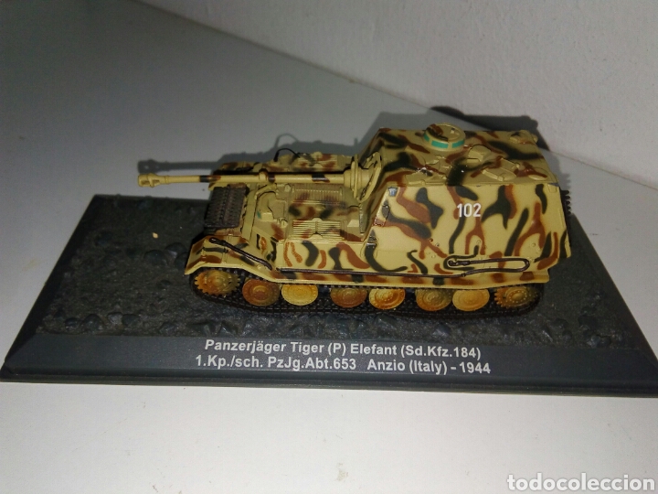 Modelos a escala: Tanque. Panzer jager tiger. Elefant.. Anzio 1944 - Foto 1