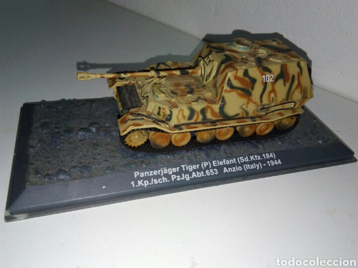 Modelos a escala: Tanque panzer jager elefant. Anzio 1944 - Foto 1