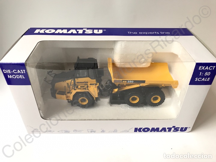 Modelos a escala: CAMION DUMPER VOLQUETE KOMATSU HM250 / HM 250 (Escala 1:5 de UH , no JOAL) UNIVERSAL HOBBIES
