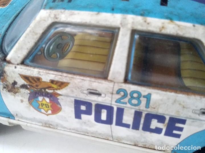 Modelos a escala: COCHE DE HOJALATA DE POLICIA - Foto 5
