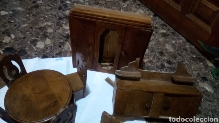 Modelos a escala: Mobiliario casa de mu&ntilde;ecas. A&ntilde;os 70 - Foto 2