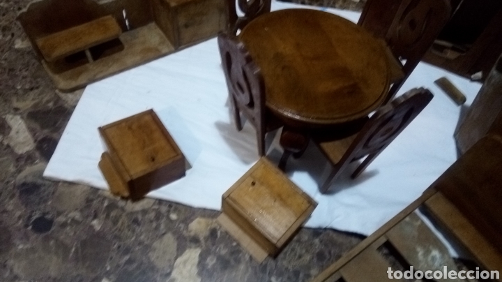 Modelos a escala: Mobiliario casa de mu&ntilde;ecas. A&ntilde;os 70 - Foto 6