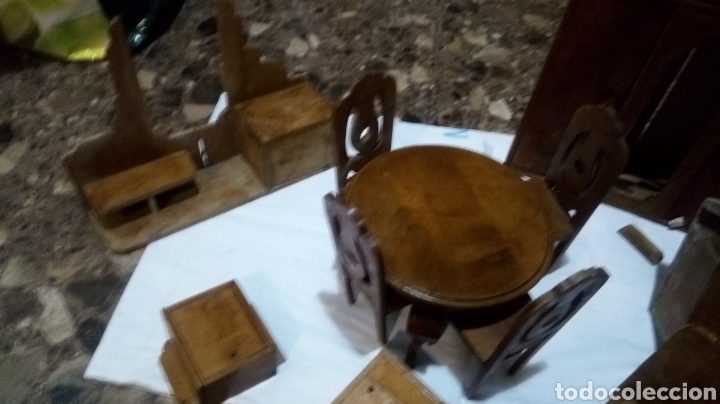 Modelos a escala: Mobiliario casa de mu&ntilde;ecas. A&ntilde;os 70 - Foto 7