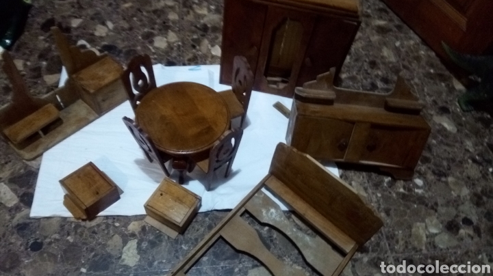 Modelos a escala: Mobiliario casa de mu&ntilde;ecas. A&ntilde;os 70 - Foto 8