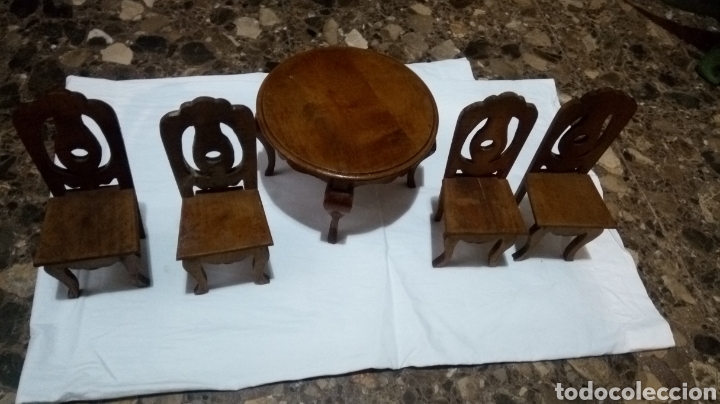 Modelos a escala: Mobiliario casa de mu&ntilde;ecas. A&ntilde;os 70 - Foto 1