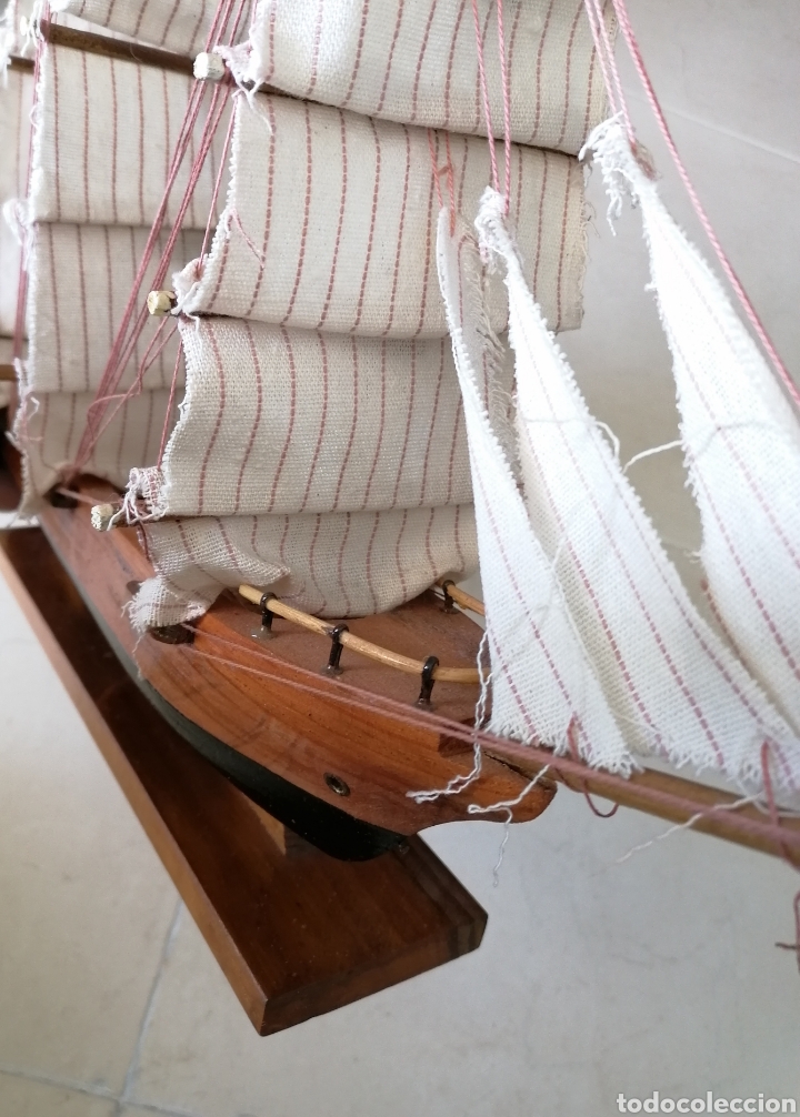 Modelos a escala: Barco maqueta de madera 35x55 - Foto 6