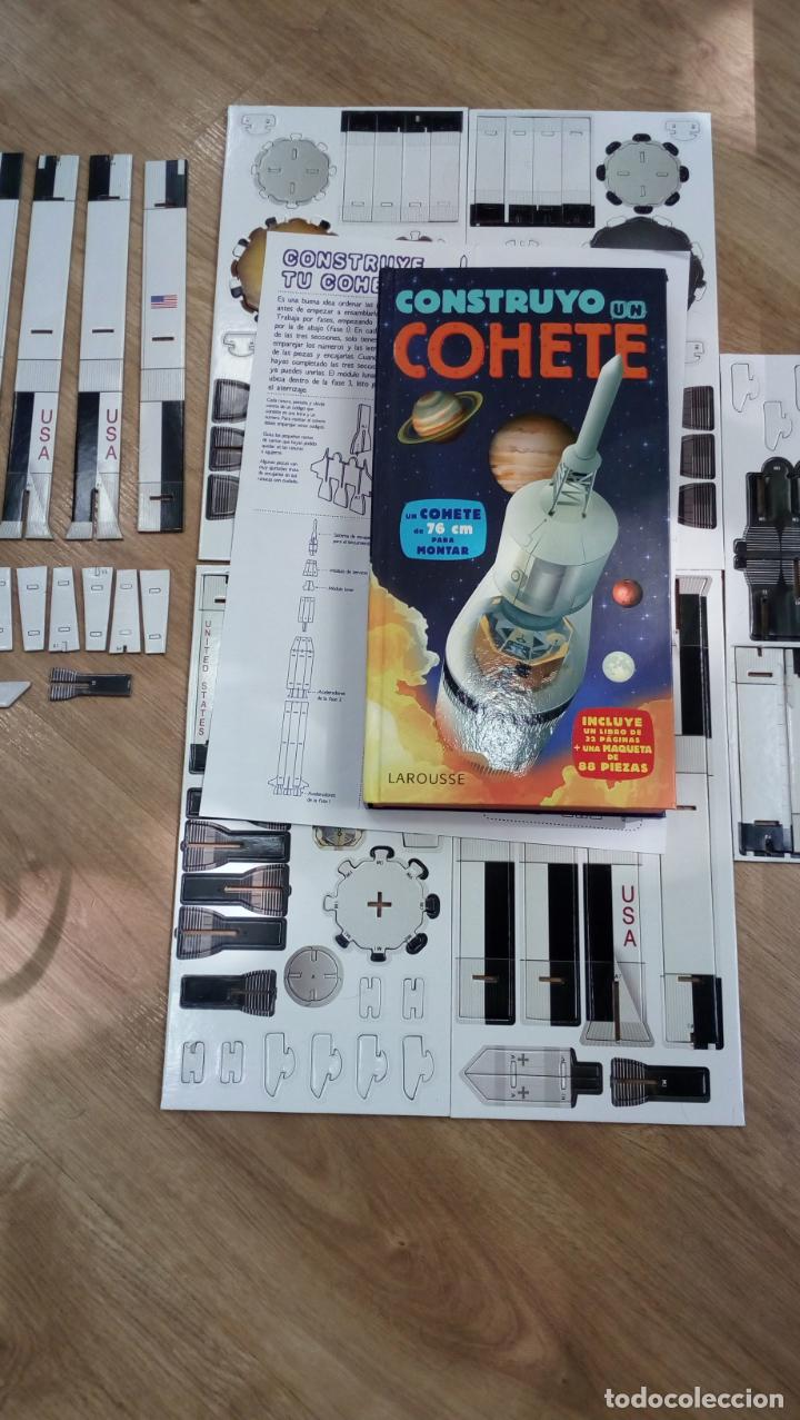Modelos a escala: CONSTRUYO UN COHETE - EDITORIAL LAROUSSE - LEER - Foto 1