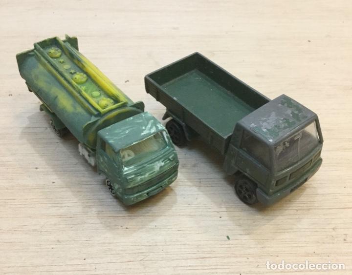 Modelos a escala: Camiones ejercito. Metal. (Lote de 2) - Foto 1
