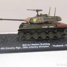 Modelos a escala: TANQUE M41A3 WALKER BULLDOG DIVISIÓN TAILANDIA 1962 1:72 TANK THAILAND ALTAYA 25TH INFANTRY DIVISIO. Lote 400991609