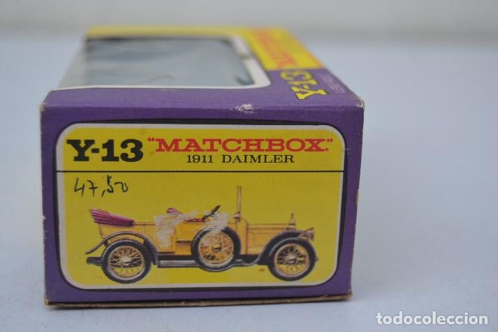 Modelos a escala: MATCHBOX 1911 DAIMLER REF Y13 CAJA ORIGINAL RARO - Foto 4