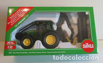 Tracteur Forestier John Deere 4063 - Siku Farmer 1/32 - Neuf En Boîte