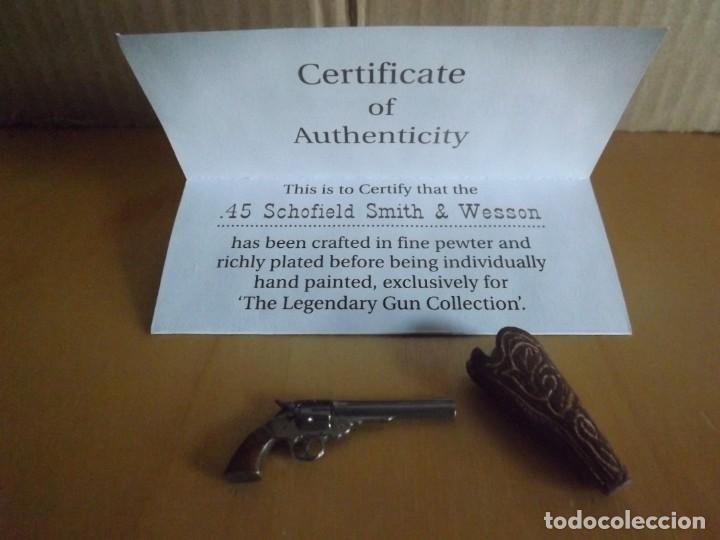 Modelos a escala: THE LEGENDARY GUN COLLECTION ---- 45 SCHOFIELD SMITH & WESSON - Foto 1