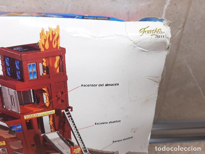 Modelos a escala: PARQUE DE BOMBEROS DE MICRO MACHINES MULTI CITY EN CAJA. - Foto 4