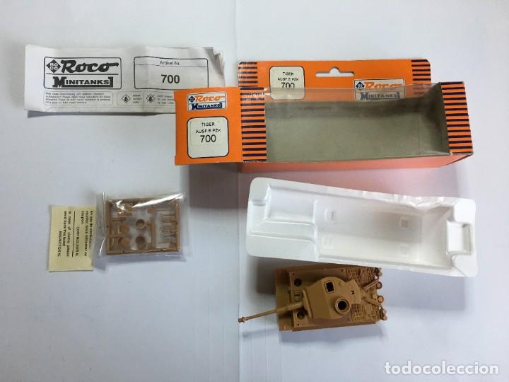 Modelos a escala: TANQUE TIGER AUSF.E PZK 700 DE ROCO MINITANKS - Foto 2