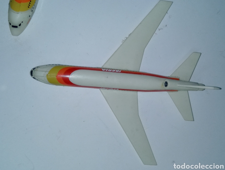 Modelos a escala: 2 AVIONES DE LA COMPA&Ntilde;&Iacute;A IBERIA- PL&Aacute;STICO - Foto 4