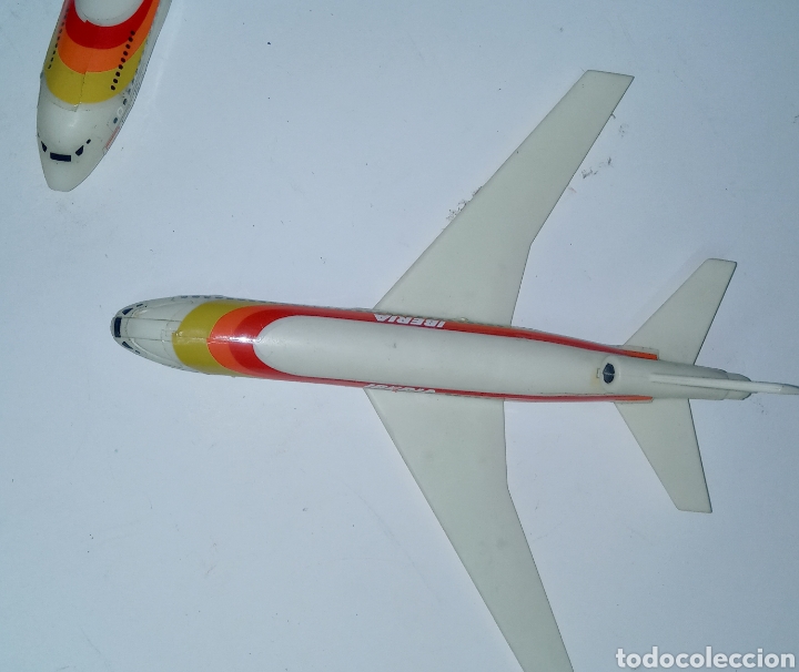 Modelos a escala: 2 AVIONES DE LA COMPA&Ntilde;&Iacute;A IBERIA- PL&Aacute;STICO - Foto 5