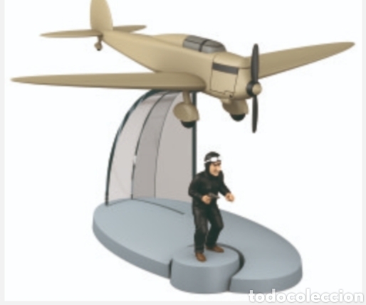 Mod&egrave;les r&eacute;duits: TINTIN AVION- 18 - AVION DE LOS FALSIFICADORES - LA ISLA NEGRA - TINTIN