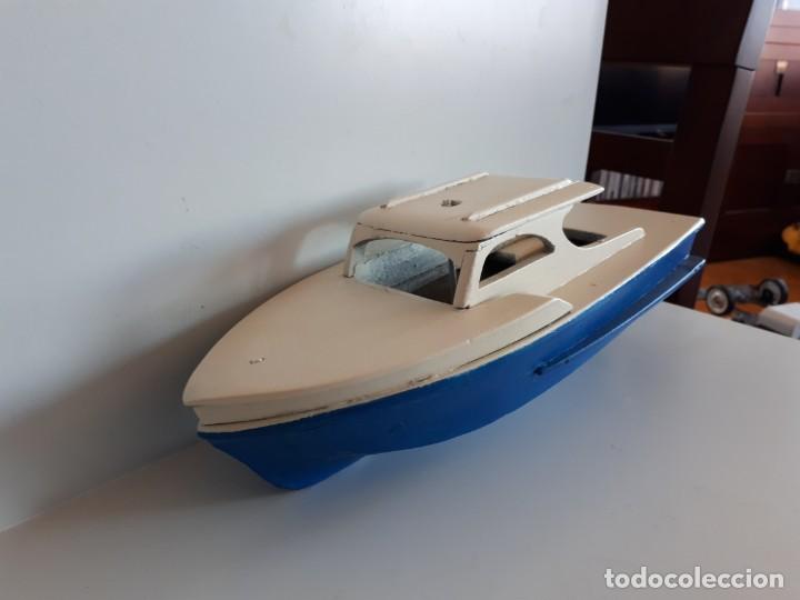 Modelos a escala: Lancha de madera con motor - Foto 2