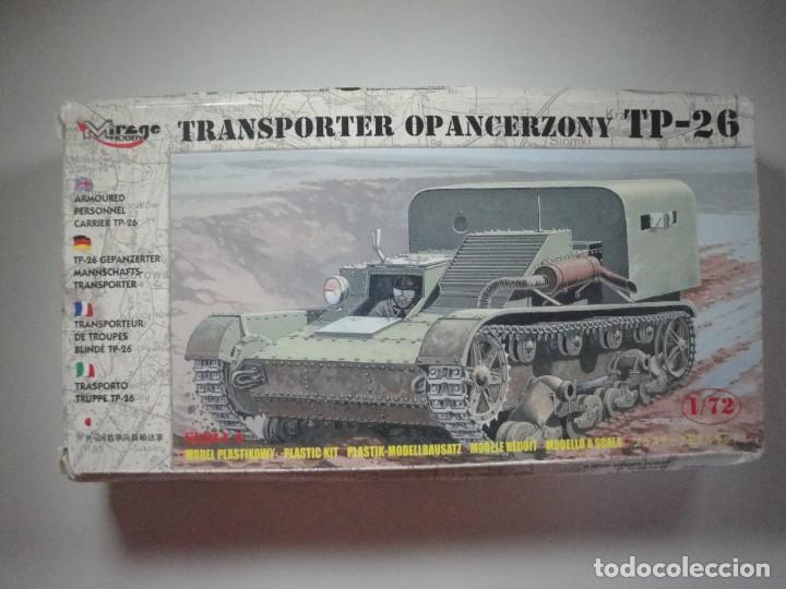 Modelos a escala: TP-26 TRANSPORTER DE MIRAGE HOBBY A 1/72 - Foto 1
