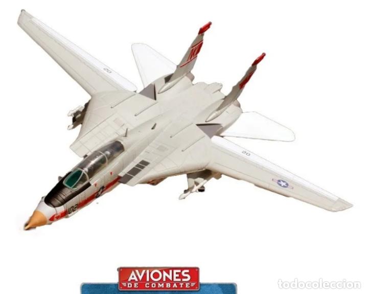 Scale Models: Avi&oacute;n de combate F14-A Tomcat - US Navy - WolfPack (1:100) ixo F14A, militar F-14, aviones de guerra