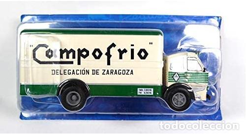 Modelos a escala: Camion clasico Pegaso 1060 Cabezon - Campofrio. Transporte alimentacion- N1 IXO Salvat (Escala 1:43) - Foto 2 - 219332073