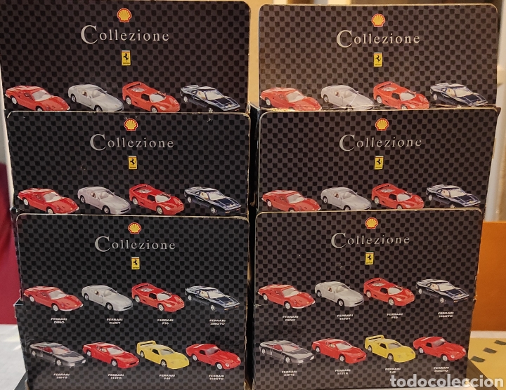 Modelos a escala: 6 FERRARI COLLEZIONE- SHELL. - Foto 2