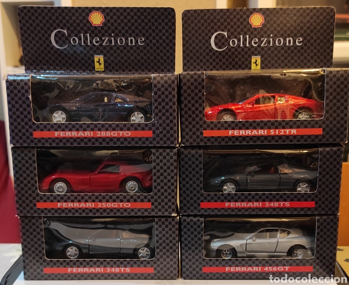 Modelos a escala: 6 FERRARI COLLEZIONE- SHELL. - Foto 1