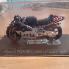 Modelos a escala: MINIATURA DE MOTO. HONDA NSR500 LORIS CAPIROSSI 2002. Lote 314405593