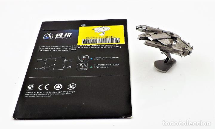 Modelos a escala: 3D Metal Model Kits Millenium Falcon - Foto 6
