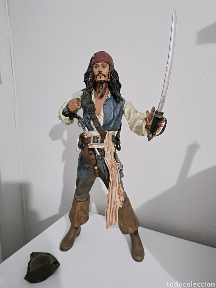 Modelos a escala: Figura Jack Sparrow Premium 1:4 - Foto 4