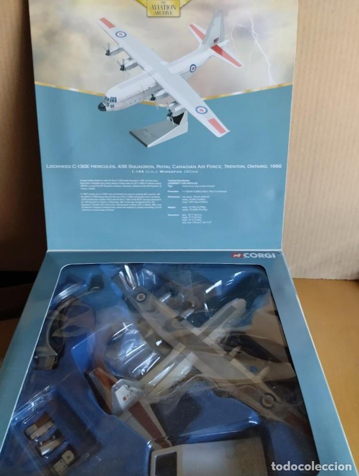 Modelos a escala: CORGI -----AVION LOCKHEED C-130E HERCULES - 1/144 - Foto 5